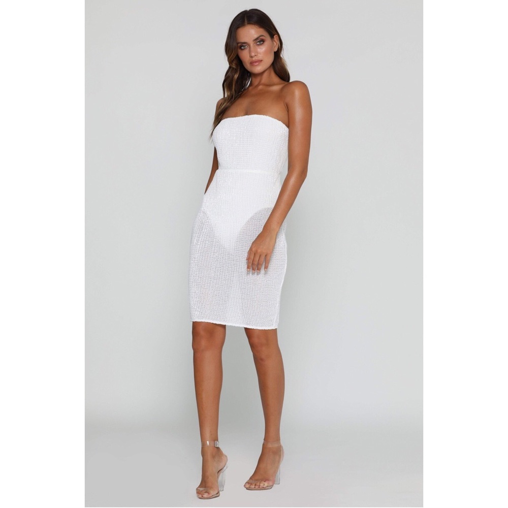 Reina Sequin Midi Dress